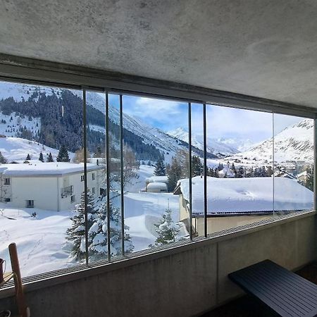 Top Modernes Apartment Im Herzen Von Andermatt Balkon & Bergblick 外观 照片